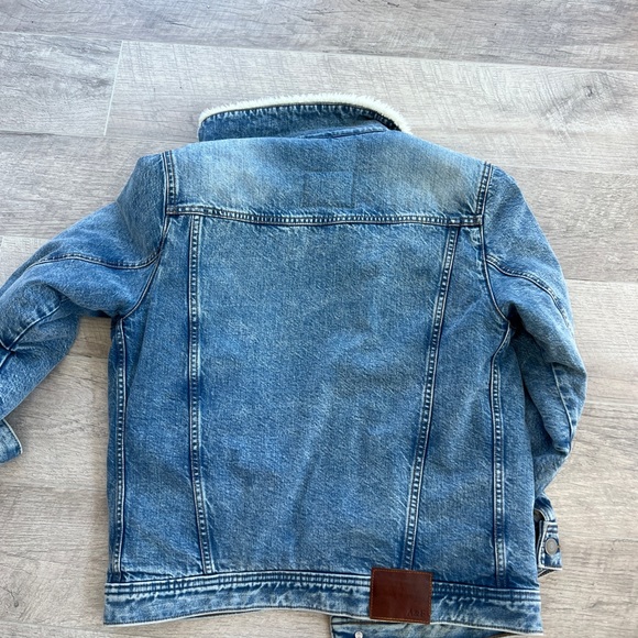 Abercrombie & Fitch Sherpa lined jeans jacket - Picture 5 of 5